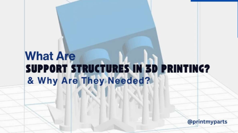 SLA 3D Printing Supports shown in the image